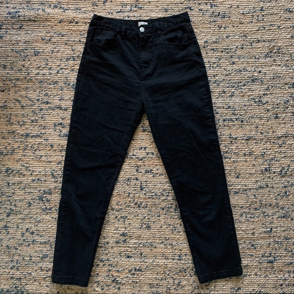 J. Galt Black Cropped Pants